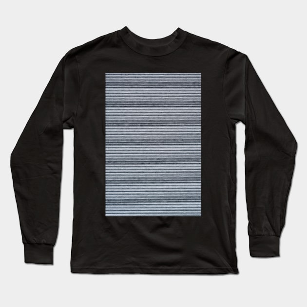 Blue vinyl texture Long Sleeve T-Shirt by homydesign